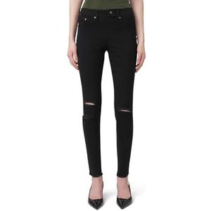 HUE Women's Ripped Knee Denim Leggings