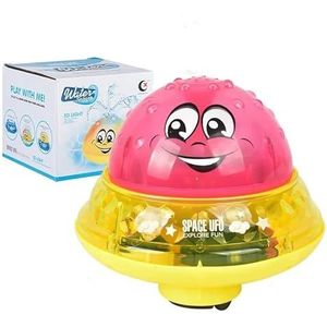 Babybadspeelgoed, 2-in-1 walvis-spray, badspeelgoed, waterspeelgoed vanaf 3, 4, 5, 6 jaar, met lichtmuziek, zwembadspeelgoed, babyspeelgoed voor kinderen