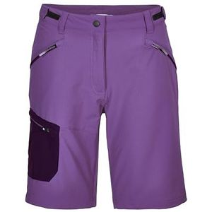Functionele Damesshort - Colourblock - Stretchmateriaal - Reflecterende Elementen