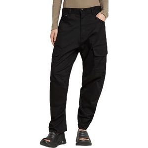 G-Star RAW Cargo Cord 3D Boyfriend broek, Zwart (Dk Black D23221-868-6484), 26W