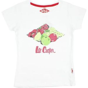 Lee Cooper T-shirt voor meisjes, zwart, 10 Jaar