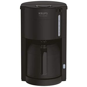 Krups Pro Aroma filterkoffiezetapparaat met een inhoud van 1 liter en thermoskan KM3038