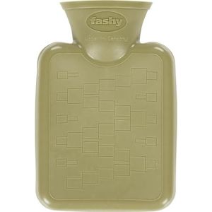 fashy Handwarmer 0,3 l, van thermoplast, met klaparme handgreep op de sluiting, olijfgroen