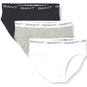 GANT Brief 3-Pack, lichtgrijs gem., M