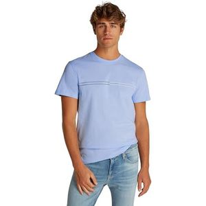 TOMMY JEANS Heren S/S T-shirt, blauw (zoete blauw), 6XL