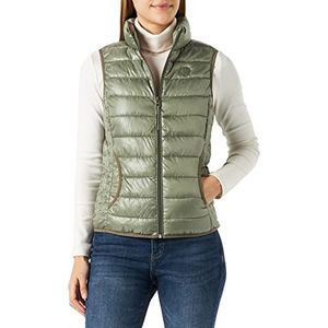 Q/S by s.Oliver Outdoor Vest voor dames, Groen, XS