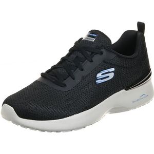 Skechers Dames Skech-AIR Dynamight Splendid Path, zwart gaas/maagdenpalm trim, 35 EU, Zwarte Mesh Maagdenpalm Trim, 2.5 UK