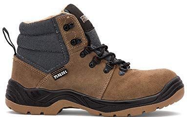 Paredes - Terra S1P SRC - Veiligheidsschoenen - Splitleer - Staal - Polyurethaan met Dubbele Dichtheid