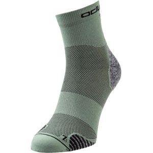 Odlo Unisex hardloopsokken quarter ceramicool run