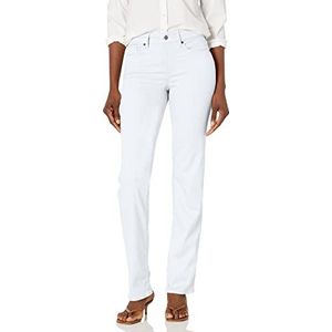 NYDJ Women's Marilyn Straight Leg Jeans, Optic White, 10