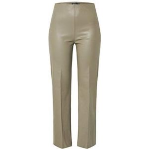 Soaked in Luxury Slkaylee Pu Kickflare broek voor dames, Truik, S slank