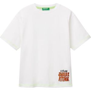United Colors of Benetton T-shirt, Wit, 140