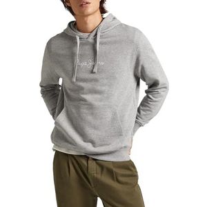 Pepe Jeans Joe Hoodie met capuchon voor heren, Grijs (Grijs Mergel), L