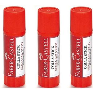 Faber-Castell 18748699003 3 Colle Stick, 10 g