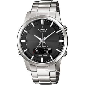 Casio Radio controlled LCW-M170D-1AER Herenhorloge 40 mm - Zilverkleurig