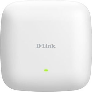 D-Link DAP-X3060 Dual Band PoE Access Point WLAN 6 Nuclias Connect AX3000, Ethernet 2,5G, MU-MIMO, WPA3, snelle roaming, wand-/plafondmontage, gratis centraal beheer