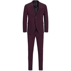 JACK & JONES Jprfranco Suit Noos pak voor heren, Winetasting, 50