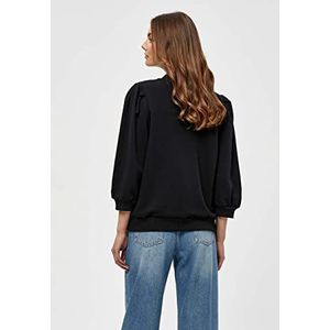 Minus Dames 3/4 mouw Sweat, Zwart, S