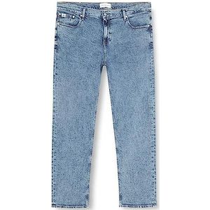 Calvin Klein Jeans Regular Taper Plus Broek voor heren, Blauw, 40W / 32L