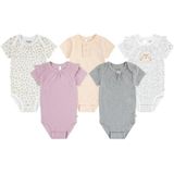 Huggies - Elevated Body - Katoenen Bodysuits - 5 Eenheden - Korte Mouwen