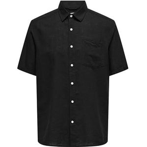 ONSCAIDEN Life REG SS 1 PKT Shirt, zwart, S