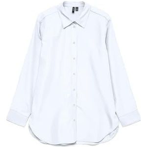 Vero Moda - Elina - Overhemd - Lange Mouwen - Losse Pasvorm - Biologisch Katoen