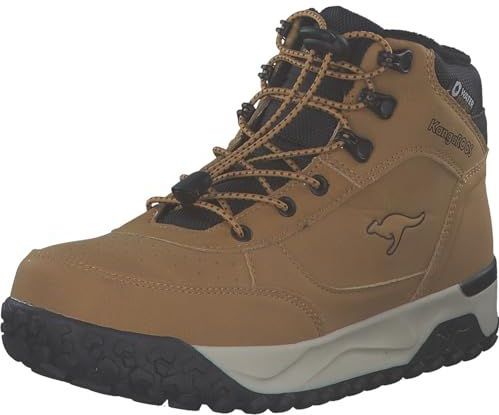 KangaROOS - K-nb Sault Rv - Sneeuwlaarzen - Tan Jet Black - 34 EU