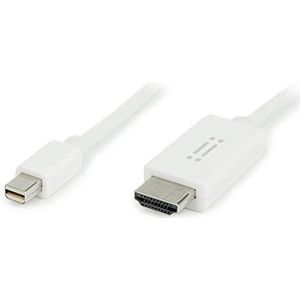 aiino Datakabel kabel MDP naar HDMI met audio-aansluiting - wit