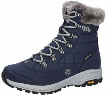 Brütting - Himalaya - Winterlaarzen - Blauw marine/grijs - Comfortex