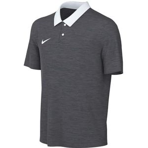 Nike Uniseks-Kind Short Sleeve Polo Y Nk Df Park20 Polo Ss, Houtskool Heathr/Htr/Wit/Wit, CW6935-071, S