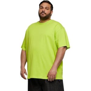 Urban Classics Heren Heavy Oversized Tee T-shirt voor heren, verkrijgbaar in vele verschillende kleuren, maten XS tot 5XL, Frozenyellow, XL