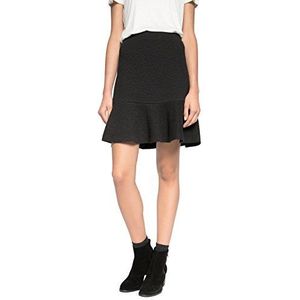 ESPRIT dames ruches rok met volant, mini