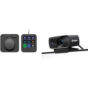 Logitech MX Creative Console,programmeerbaar & Elgato Facecam MK.2 – Premium Full