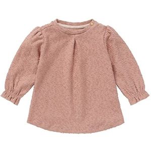 Noppies Baby Babymeisjesjurk Latur lange mouwen kinderjurk, café au lait-P788, 86