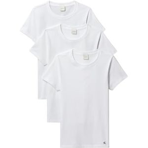 Calvin Klein - COTTON TEE 3PK - T-shirt - Wit - Set van 3