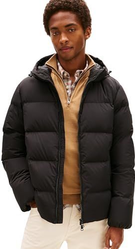 Tommy Hilfiger - Puffer - Jas - Zwart - Down Hooded