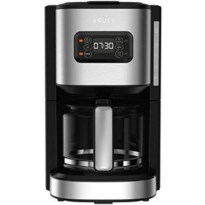 Krups Excellence koffiezetapparaat KM480D, filterkoffie Timer, Inhoud van 1,25 liter, Tot wel 15 kopjes, Automatische uitschakeling