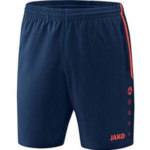 JAKO, Training & Fitness - Kinderen, Shorts, Competition 2.0, Navy/Flame, 164, 6218