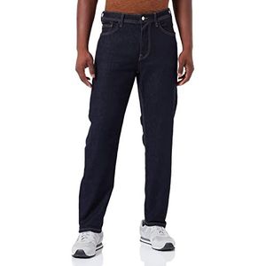 TOM TAILOR Denim Uomini Loose fit jeans 1033641, 10120 - Used Dark Stone Blue Denim, 33W / 36L