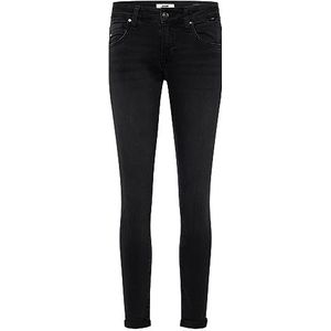 Mavi Dames Jeans Super Skinny Cropped Lexy Cropped Super Skinny Jeans, Mid Smoke Glam, 25W x 27L