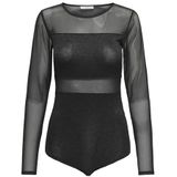Only - Esther Glitter - Bodysuit - Lange Mouwen