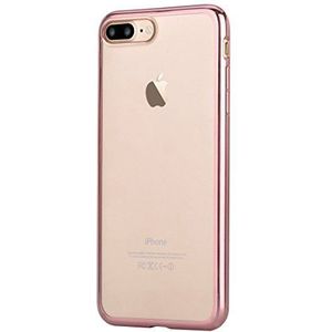 Devia Glitter Soft Cover voor iPhone 7 & 8 Plus Rose Gold