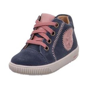 Superfit Moppy loopschoenen voor meisjes, blauw roze 8040, 22 EU