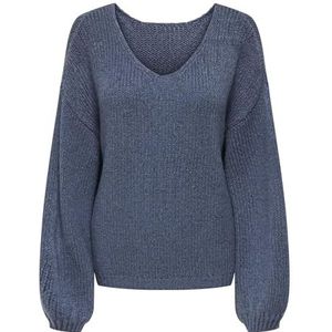 Jdy Dinea L/S omkeerbare trui. KNT Noos, wilde wind, XXL