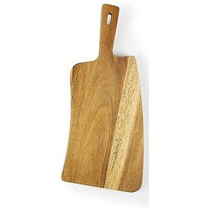 Excelsa Real Wood Snijplank/dienblad, rechthoekig, acacia, 24,5 x 14,5 cm