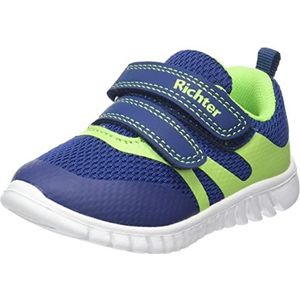 Richter Wallaby sneakers voor jongens, nautische appel, 22 EU Breed