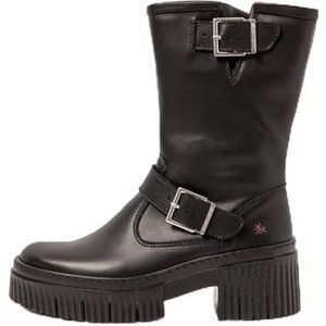Artvoor - 113971101003_001 - Leren Laarzen - Zwart - Casual - Ritssluiting - Hakhoogte 3 tot 5 cm