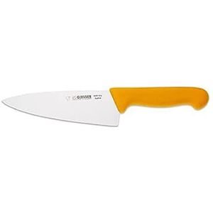 Giesser Since 1776 - Made in Germany - Chef's Knife, Orange, Basic Orange, 16 cm Blade, Non-Slip Grip, Sharp Kitchen Knife, Dishwasher Safe, Rust-Free