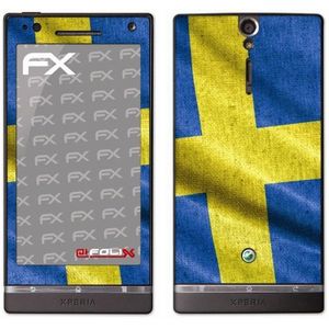 atFoliX voetbal EM 2012 vlag designfolie voor Sony Xperia S, Zweden., Afbeelding