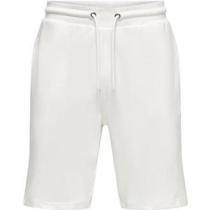 ONSNEIL Sweat Shorts NOOS, cloud dancer, S